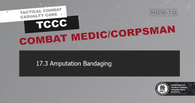 17.3 Amputation Bandaging