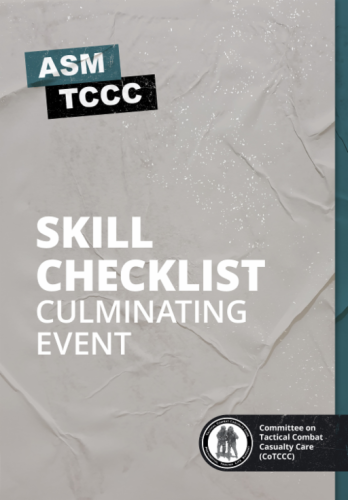 Skill Checklist: Culminating Event