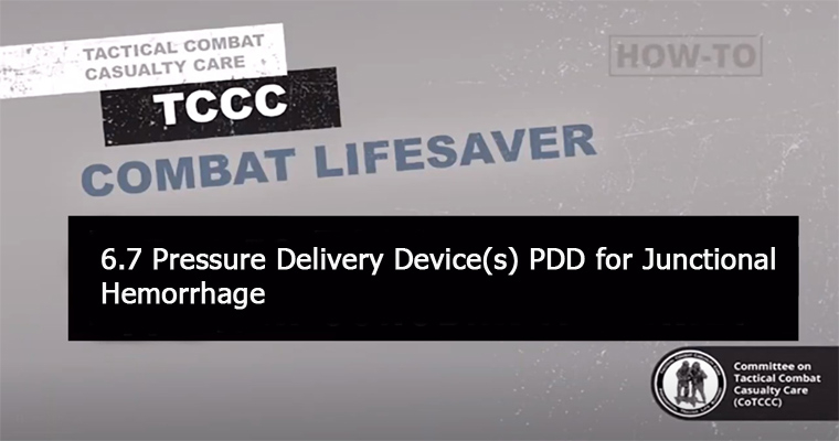 6.7 Inguinal Hemorrhage Control with Improvised Junctional Pressure Device