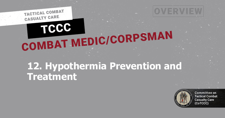 12. Hypothermia Prevention and Treatment