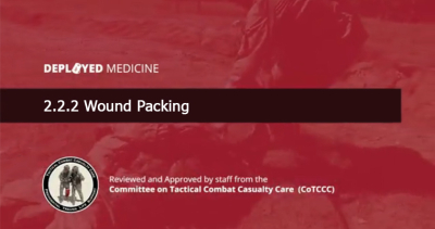 2.2.2 Wound Packing
