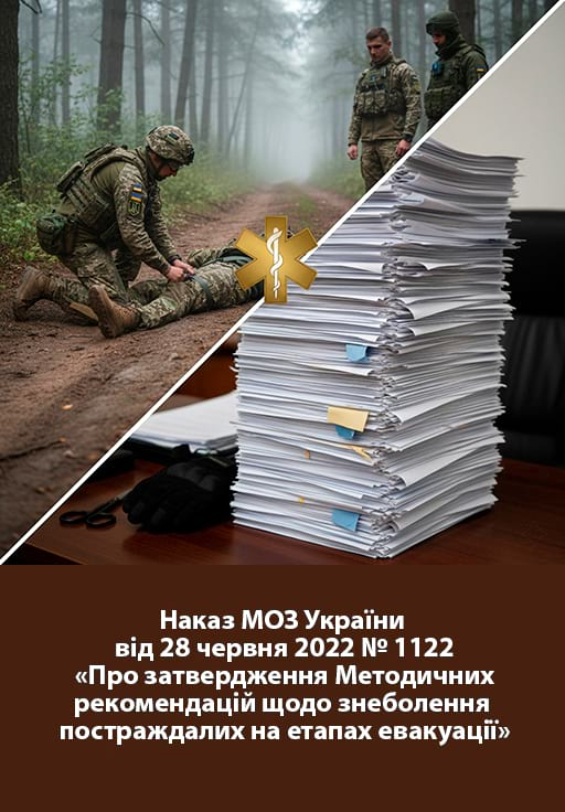 Наказ МОЗ № 1122 від 28 червня 2022