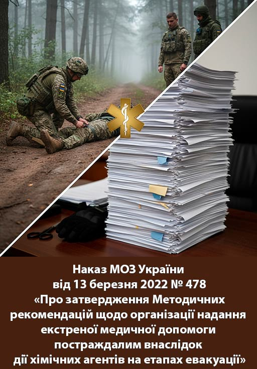 Наказ МОЗ № 478 від 13 березня 2022