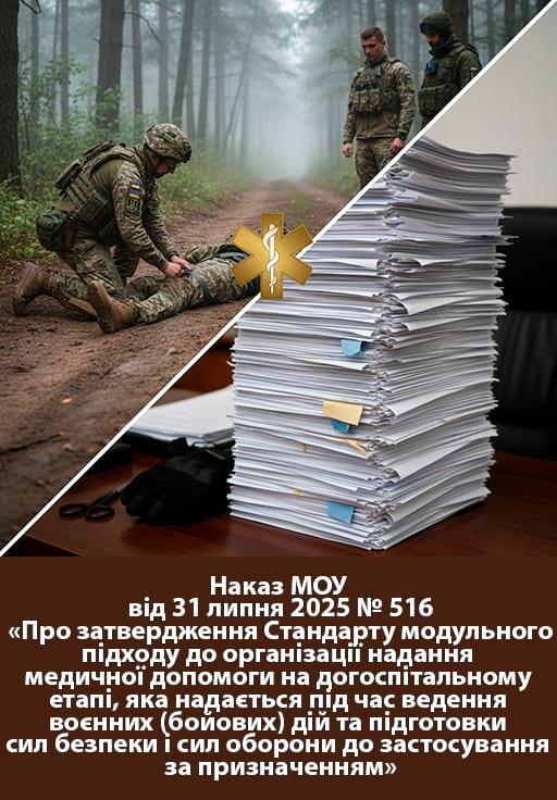 Наказ МОУ № 516 від 31 липня 2025