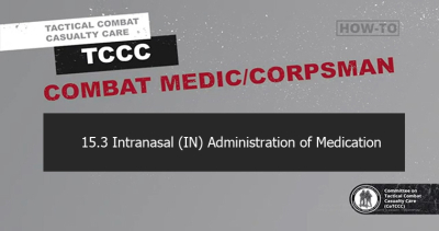 15.3 Intranasal (IN) Administration of Medication