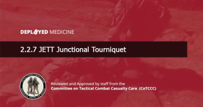 2.2.7 JETT Junctional Tourniquet