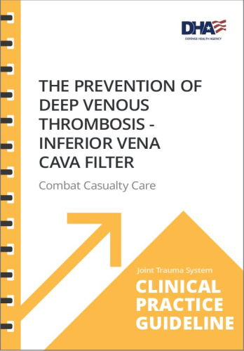 54. The Prevention of Deep Venous Thrombosis – Inferior Vena Cava Filter