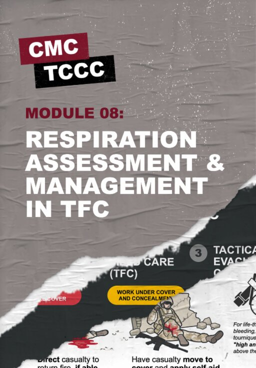 Модуль 08: Оцінка та надання допомоги при порушеннях дихання в польових умовах