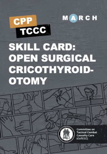 Skill Card 21: Cricothyroidotomy Instruction (Open Surgical)