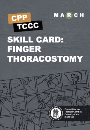 Skill Card 28: Finger Thoracostomy 