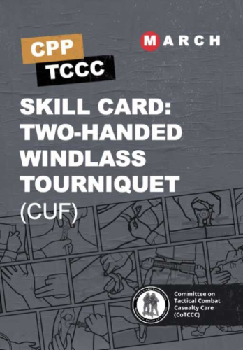 Skill Card 4: Накладання турнікета з воротком і пряжкою двома руками (допомога під вогнем, CUF)