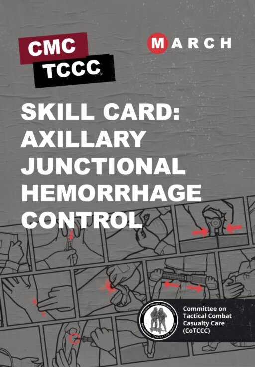 Skill Card 15: Зупинка вузлової кровотечі в пахвовій ділянці