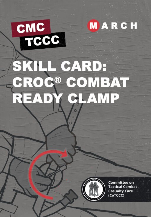Skill Card 18: Вузловий турнікет COMBAT READY CLAMP (CROC)