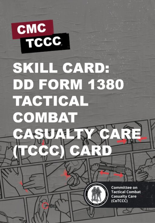 Skill Card 52: Картка пораненого форма DD 1380 