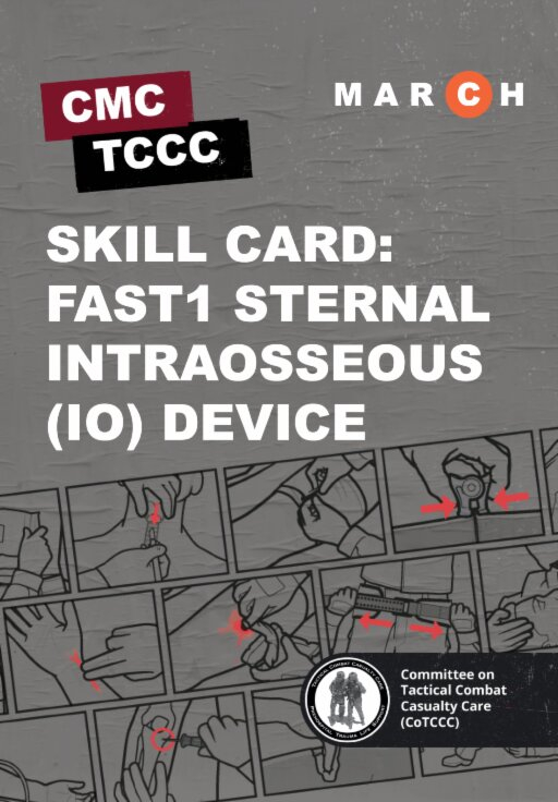 Skill Card 33: Система FAST1®IO для внутрішньокісткового введення в груднину