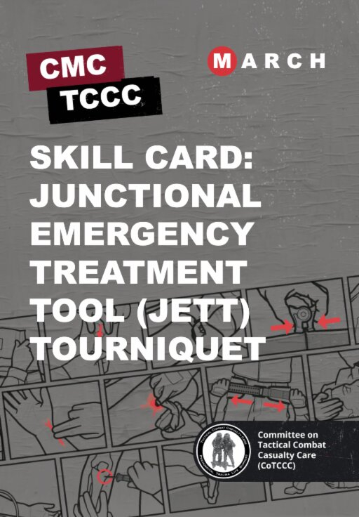 Skill Card 19: Вузловий турнікет JETT (JUNCTIONAL EMERGENCY TREATMENT TOOL)
