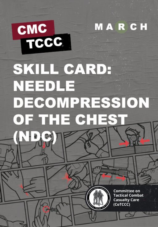 Skill Card 29: Голкова декомпресія грудної клітки