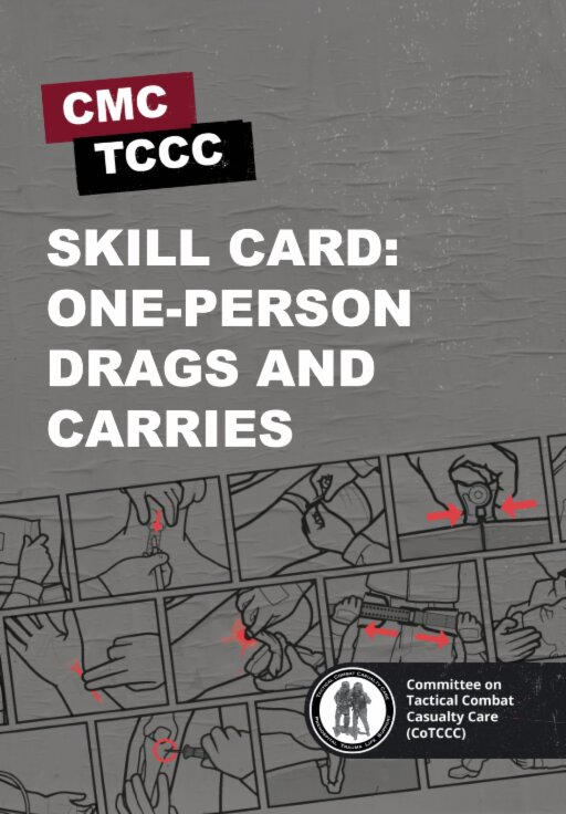 Skill Card 5: Перетягування/перенесення пораненого однією особою