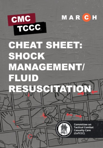 Skill Card 37: Shock Management/Fluid Resuscitation Cheat Sheet