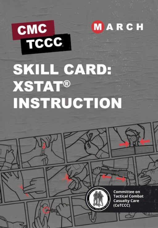 Skill Card 13: Інструкція до гемостатичного засобу XSTAT®