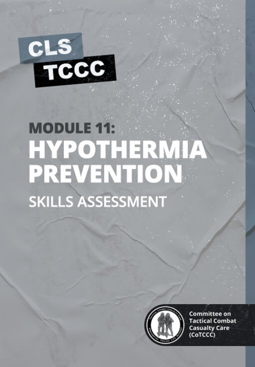 Skills Assessment: Модуль 11: Попередження гіпотермії Skills Assessment: Модуль 11: Попередження гіпотермії