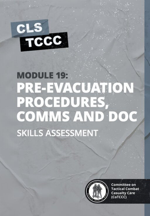 Skills Assessment: Модуль 19: Підготовка до евакуації, комунікація та документування Skills Assessment: Модуль 19: Підготовка до евакуації, комунікація та документування