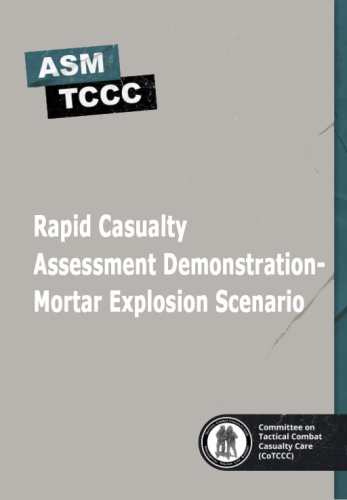 Rapid Casualty Assessment Demonstration - Mortar Explosion Scenario