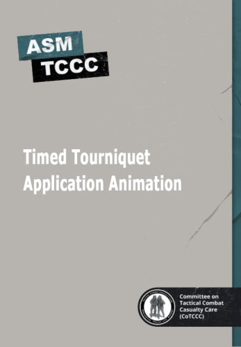 Timed Tourniquet Application Animation