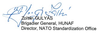 Sign NATO Standartization Office AMedP 9.1