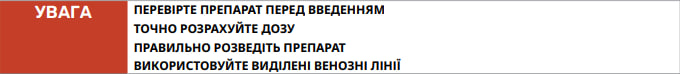 Перевірте препарат перед введенням - ССТ СОП С8