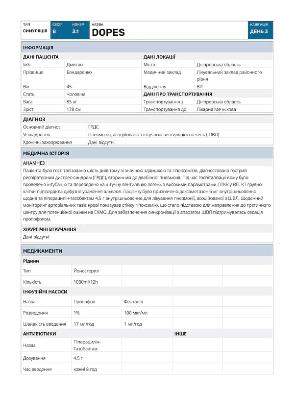 Симуляція В3.1: DOPES - 4