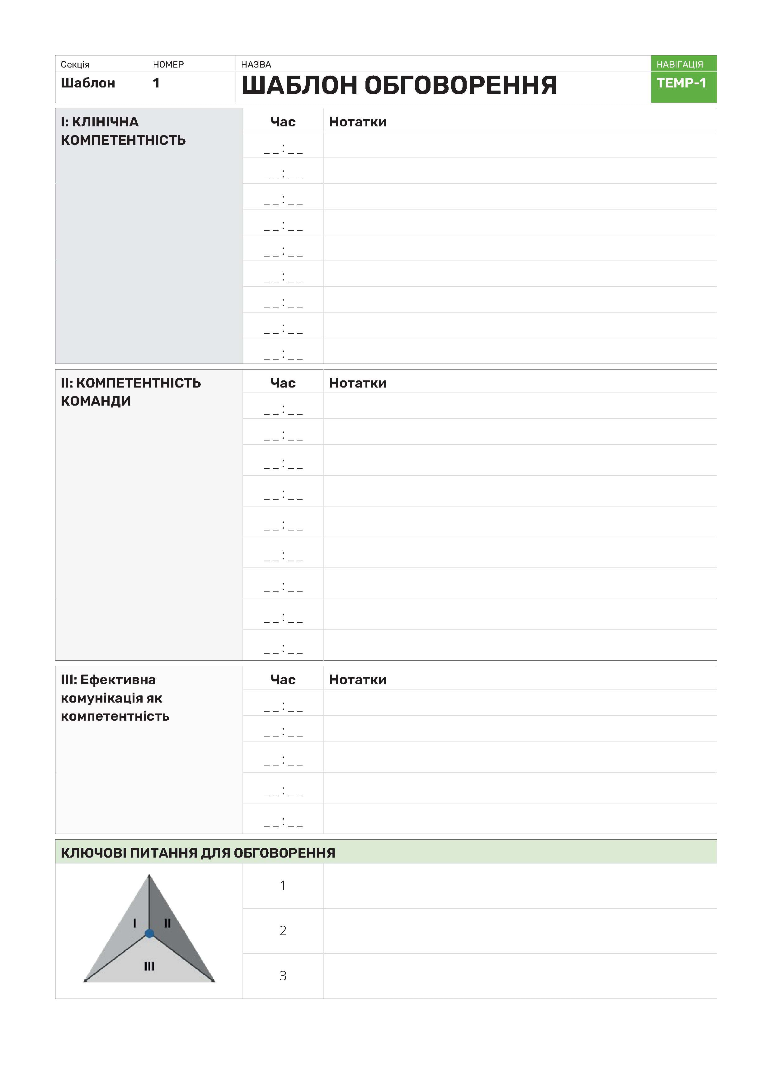 Рисунок 8: TEMP-2. Шаблон обговорення