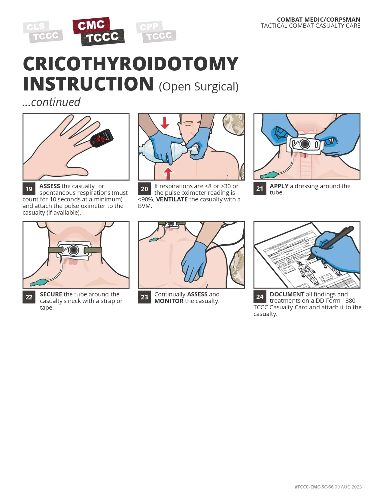 Cricothyroidotomy Instruction (Open Surgical), cmc, page 3