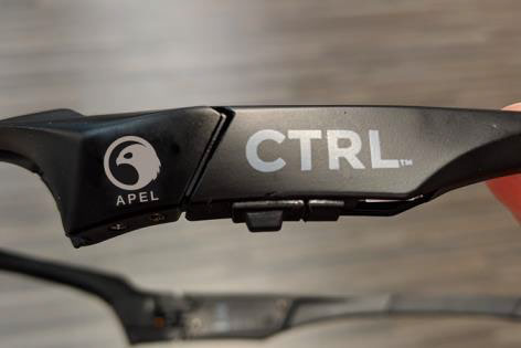 APEL name permanently marked on eye gear frame