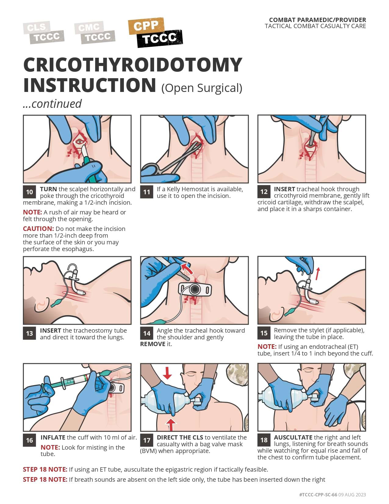 Cricothyroidotomy Instruction (Open Surgical), cpp, page 2