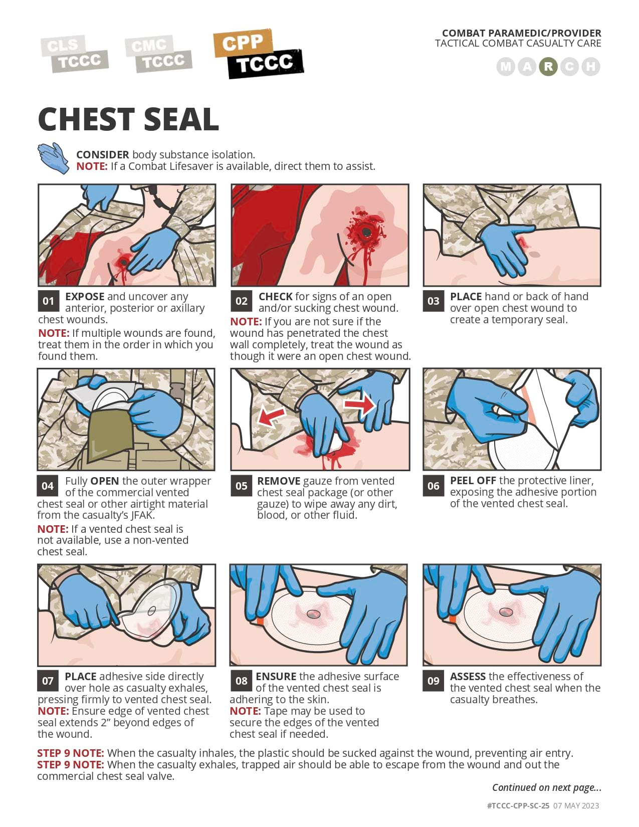 Chest Seal, cpp, page 1