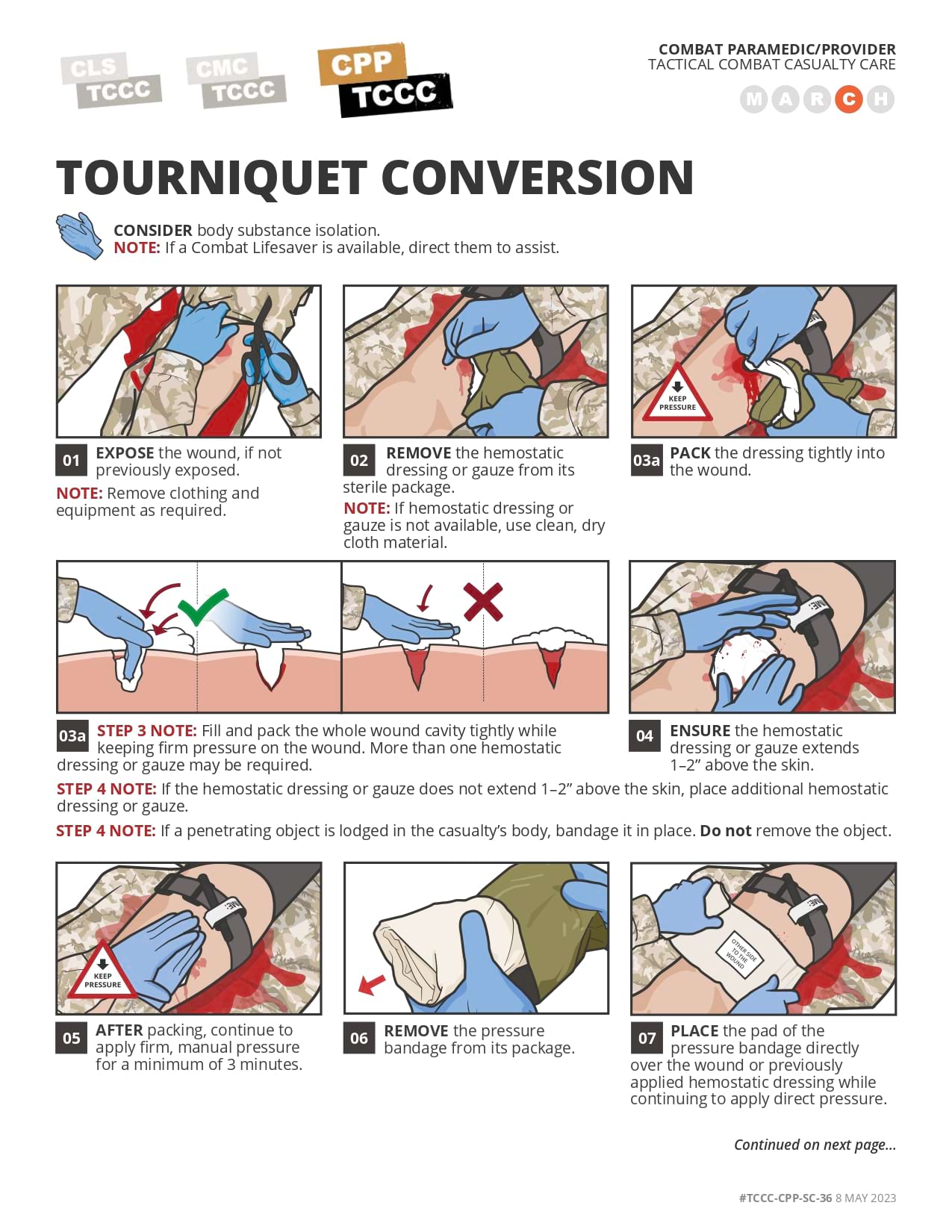 Tourniquet Conversion, cpp, page 1