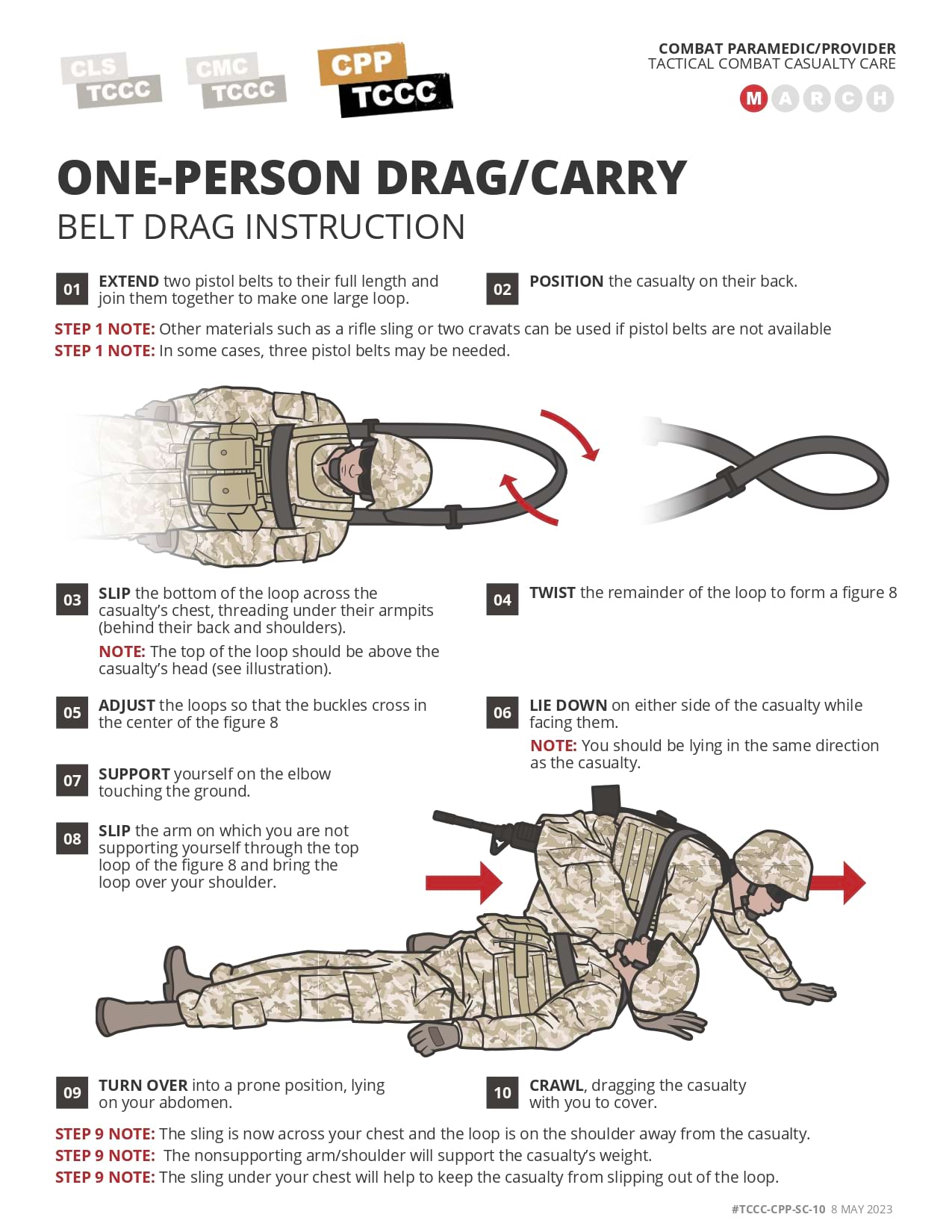 One-Person Drag/Carry (Kit or Arm Drag), cpp, page 6