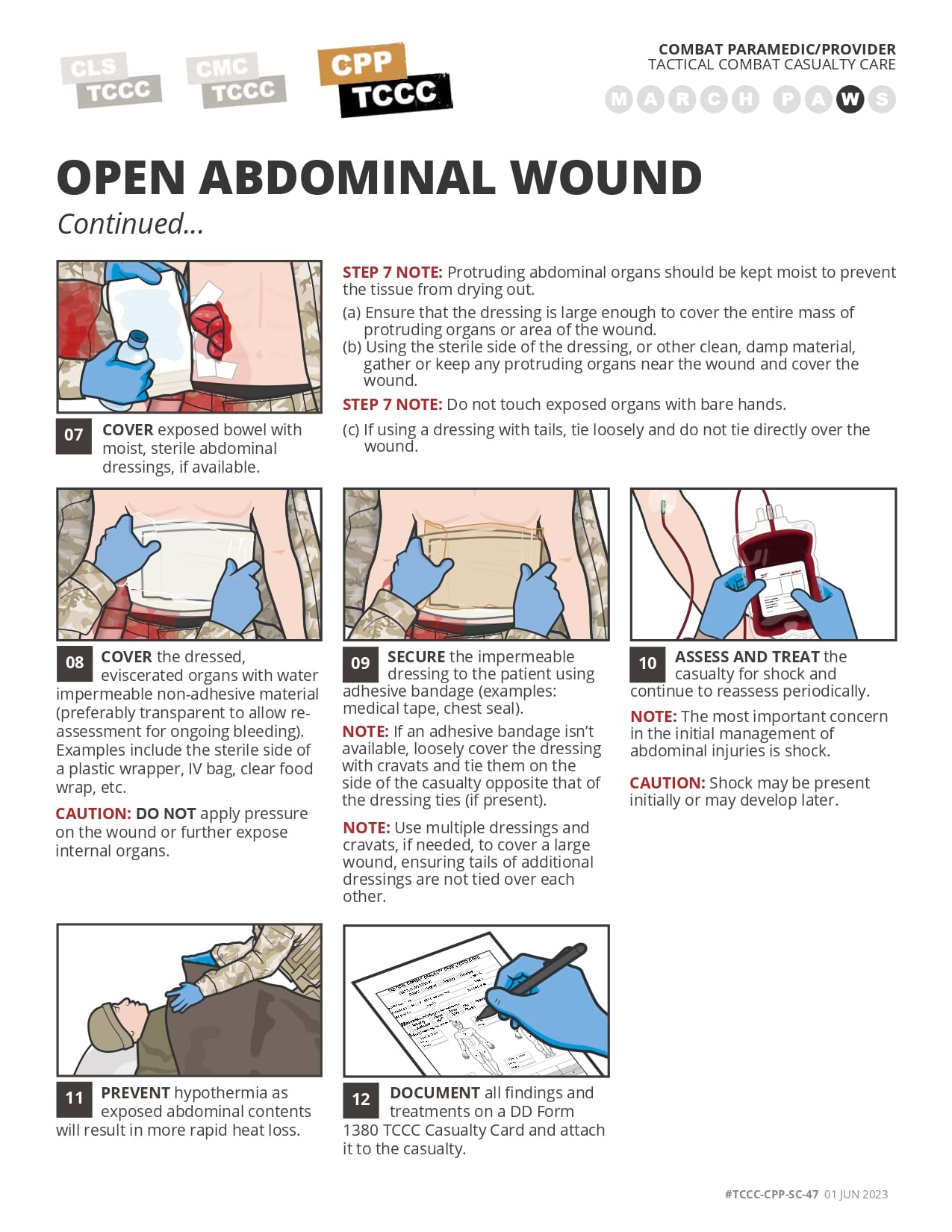 Open Abdominal Wound, cpp, page 2