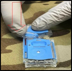 i-STAT: Sealing the cartridge